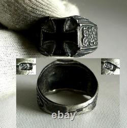 RING GERMAN WW2 WWII Pz. Div. Panzer Tank Division Oak Leaves Ring