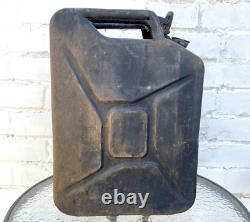 Rare! 1942 Wehrmacht Broseu Co Coburg Jerrycan Fuel Krafstoff Canister 20l Ww2