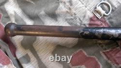 Rare Genuine WW2 German Entrenching Tool Shovel Spade & Canvas Cover / Carrier