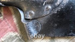 Rare Genuine WW2 German Entrenching Tool Shovel Spade & Canvas Cover / Carrier