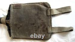 Rare Genuine WW2 German Entrenching Tool Shovel Spade & Canvas Cover / Carrier