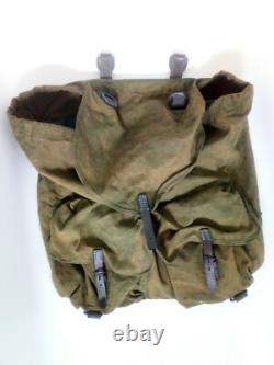 Rare Original German Military Ww2 Backpack Two Tone Tropical Issue 1938-45