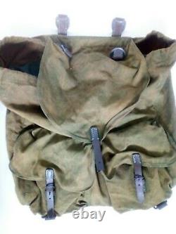 Rare Original German Military Ww2 Backpack Two Tone Tropical Issue 1938-45