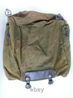 Rare Original German Military Ww2 Backpack Two Tone Tropical Issue 1938-45