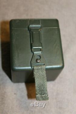 Rare Original WW2 German Army M-G 34/42 Optical Battery Storage Box Well Stamped