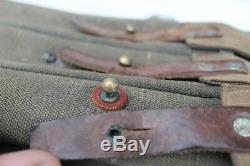 Rare Original WW2 WWII German Canavas Bag Army