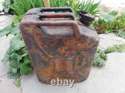 Rare WW2 WWII GERMAN 20 L JERRY CAN Tank PANZER CANNISTER Kraftstoff ABP 1940