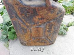 Rare WW2 WWII GERMAN 20 L JERRY CAN Tank PANZER CANNISTER Kraftstoff ABP 1940