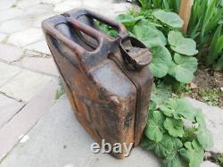 Rare WW2 WWII GERMAN 20 L JERRY CAN Tank PANZER CANNISTER Kraftstoff ABP 1940