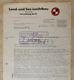 Rare! Ww2 German Armaments / Warship Builder Business Letter Nov. 11, 1939