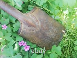 Rare Ww2 Wwii German Gcq Wehrmacht Sapper Field Trench Entrenching Shovel Tool