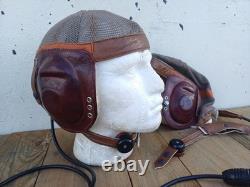 Reproduction German WW2 Luftwaffe LkPN101 Flight Helmet Pilot & Aircrew