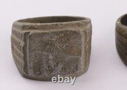 Ring WW2 Afrika Korps DAK German Africa Corps WWII Koln LION Head WEHRMACHT Palm