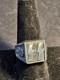 Ring WW2 SS/ Tests 800 silver/no visible marks/well woren/origional