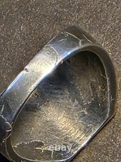 Ring WW2 SS/ Tests 800 silver/no visible marks/well woren/origional