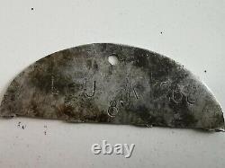 SELECTION of Original WW2 German Soldiers Dog Tags Personally found