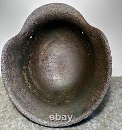 SIZE 66 WW2 German Stahlhelm Helmet M42 Forces Narva Battlefield Relic WH