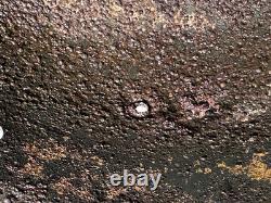 SIZE 66 WW2 German Stahlhelm Helmet M42 Forces Narva Battlefield Relic WH