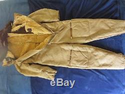 Super Rare Original German Ww2 Arctic Luftwaffe Pilot`s Complete Winter Suit