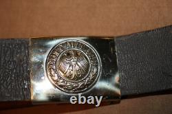 Scarce Original Pre WW2 (1919-1936) German Army Reichswehr Buckle withLeather Belt