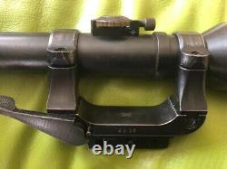 Scope / Zielfernrohr Ajack 4x90 + Wwii K98 German Sniper Rare