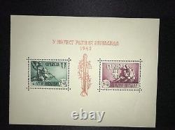 Serbia German cast WW2 block4 1943 disability assistance