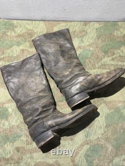 Size 10 WW2 German Original Uniform Combat Jack Boots Marching Boots