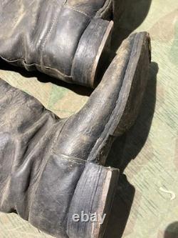 Size 10 WW2 German Original Uniform Combat Jack Boots Marching Boots