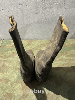 Size 10 WW2 German Original Uniform Combat Jack Boots Marching Boots