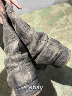 Size 10 WW2 German Original Uniform Combat Jack Boots Marching Boots