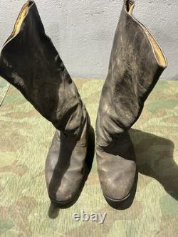 Size 10 WW2 German Original Uniform Combat Jack Boots Marching Boots