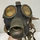 Size 2! Bwz 1942 Gm-38 Ww2 German Gas Mask Rubber Wehrcmacht With Can