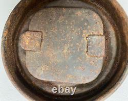 Size 2! Bwz 1942 Gm-38 Ww2 German Gas Mask Rubber Wehrcmacht With Can