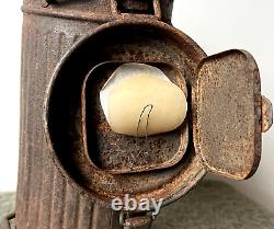 Size 2! Bwz 1942 Gm-38 Ww2 German Gas Mask Rubber Wehrcmacht With Can