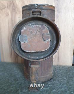 Size 2 Original Ww2 German Gas Mask Gm-30 Canvas Model With Filter Waa Stamped