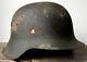 Size 66 Original Ww2 German Helmet M42 Stahlhelm Wehrmacht Army Battleground