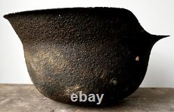 Size 66 Original Ww2 German Helmet M42 Stahlhelm Wehrmacht Army Battleground