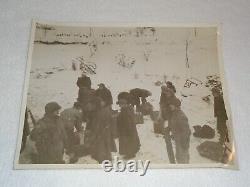 Slave Laborers Polish Battle Bulge Belgium German 1945 World War II Rare Photo