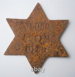Star of David GERMANY Pre WW2 wwII JEWS LIVE HERE German JUDEN LEBEN HIER Judaic