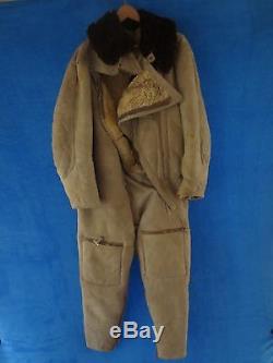 Super Rare Original German Ww2 Arctic Luftwaffe Pilot`s Complete Winter Suit