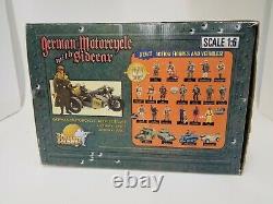 The Ultimate Soldier WWII German Motorcycle Sidecar NOB 16 Complete