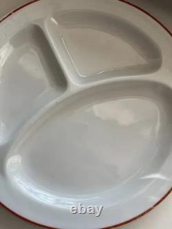 Three-portion plate DAF FELDA RHON German WWII