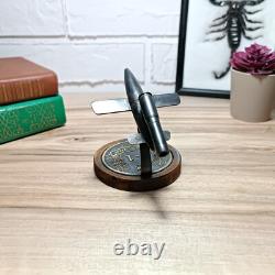 Trench Art WW2 Brass German V1 Flying Bomb Model Base Original Bullets & Casings