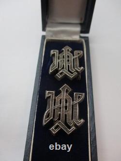 Two Badge German Silver Panzer Rare