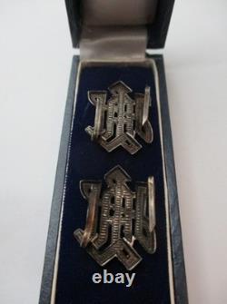 Two Badge German Silver Panzer Rare