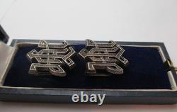 Two Badge German Silver Panzer Rare