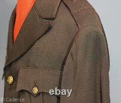 US WW2 Air Corps 2 Jacket German Loop Long Service Uniform Grouping No Name J546