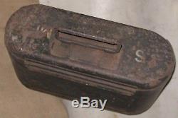 Ultra rare original transit crate for German WW2 S Mine Jumping betty