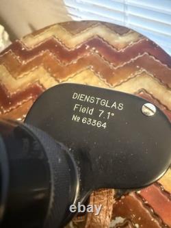 VTG WW2 German Navy Binoculars 7x50 Hans Wetzer Coated Optics Dienstglas Field 7