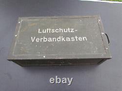 Verbandkasten Luftschutz 1938 Original Heer 39-45 WW2